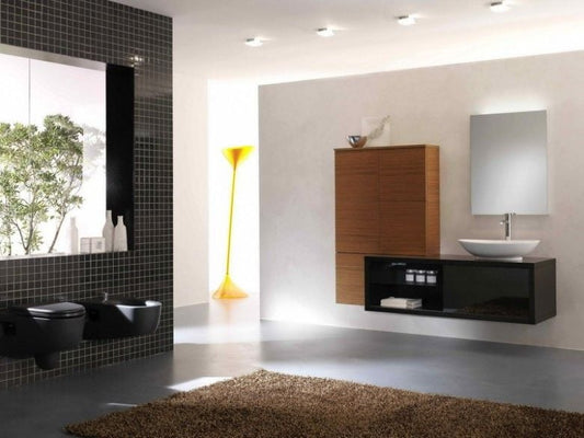 El “yin y el yang” de los sanitarios suspendidos - Thebath
