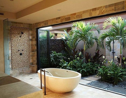 Naturaleza a tu baño, como decorarlo