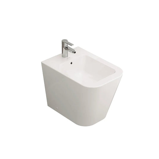 Bidé a suelo blanco mate Florencia - Thebath