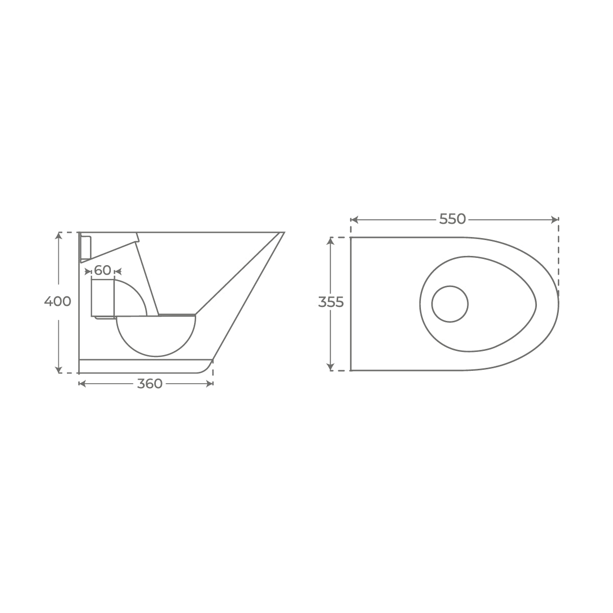 Sanita suspenso preto antivandalismo Neus