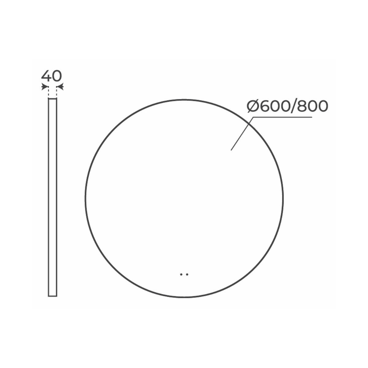 Espejo con sensor Paolo - Thebath