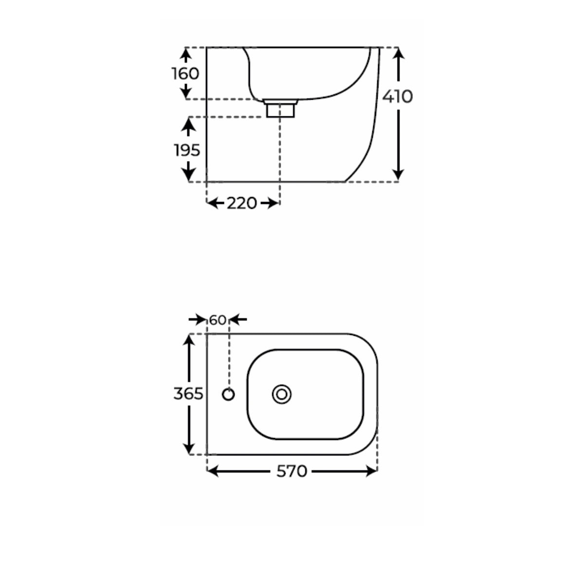 Bidet para baño Zen - Thebath