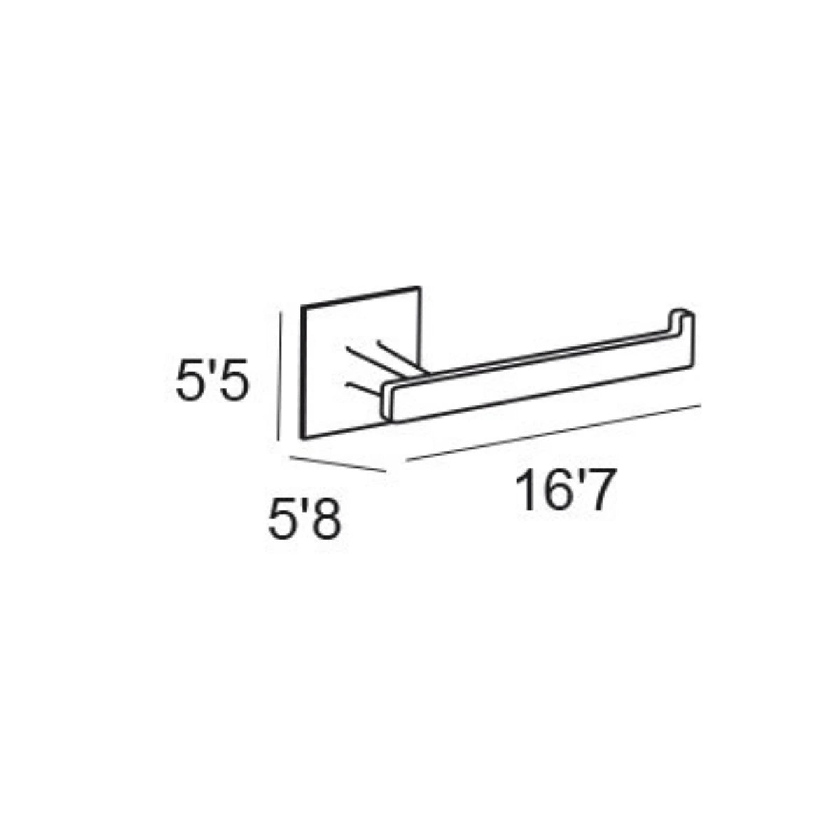 Toallero adhesivo - Thebath