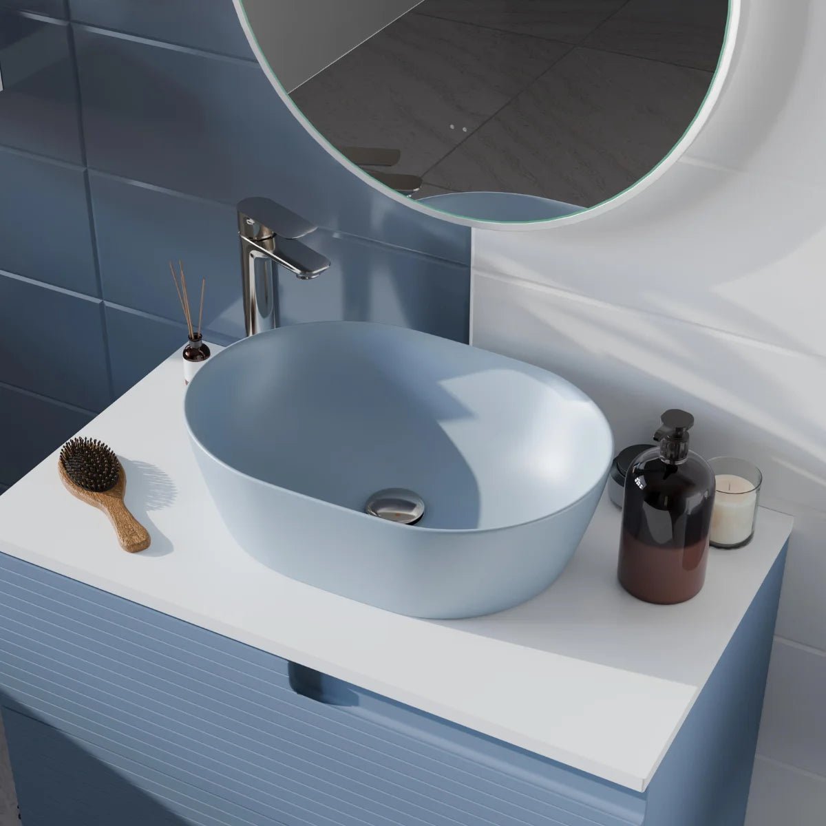 Lavatório oval Yaco