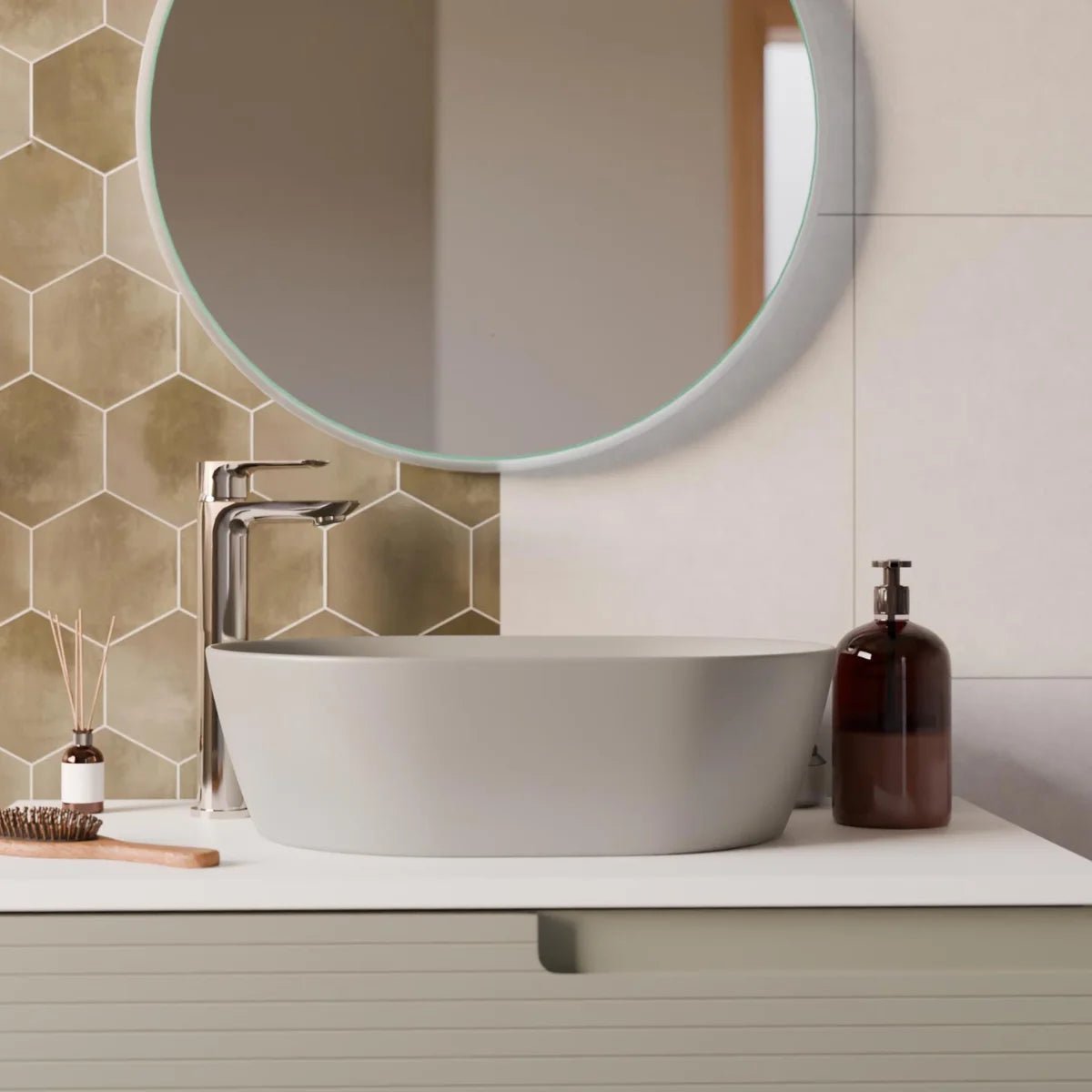 Lavatório oval Yaco