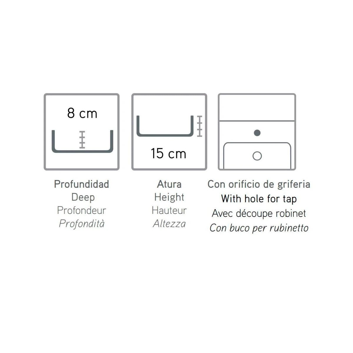 Lavabo suspendido LevelPlus - Thebath