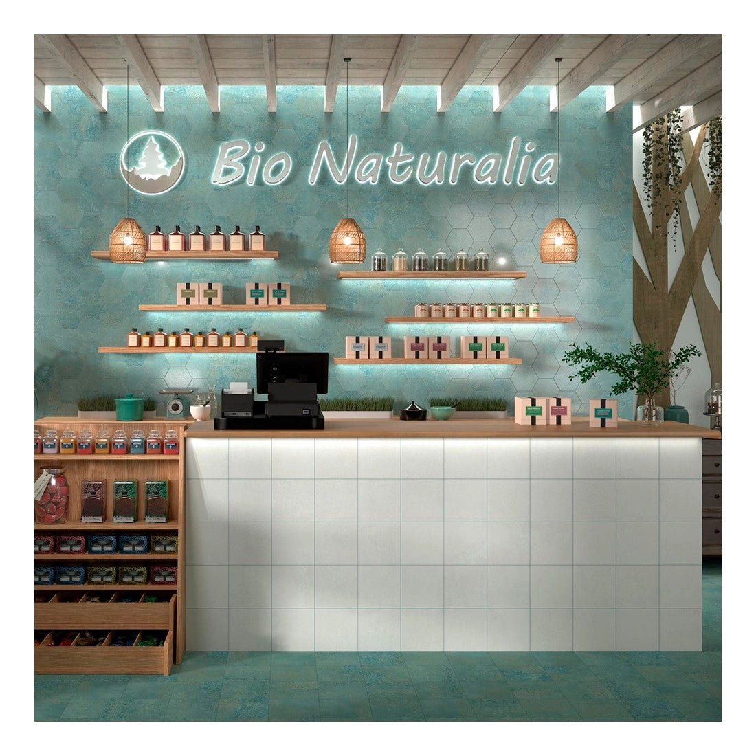 Azulejo de baño Magnet Frozen 20x20