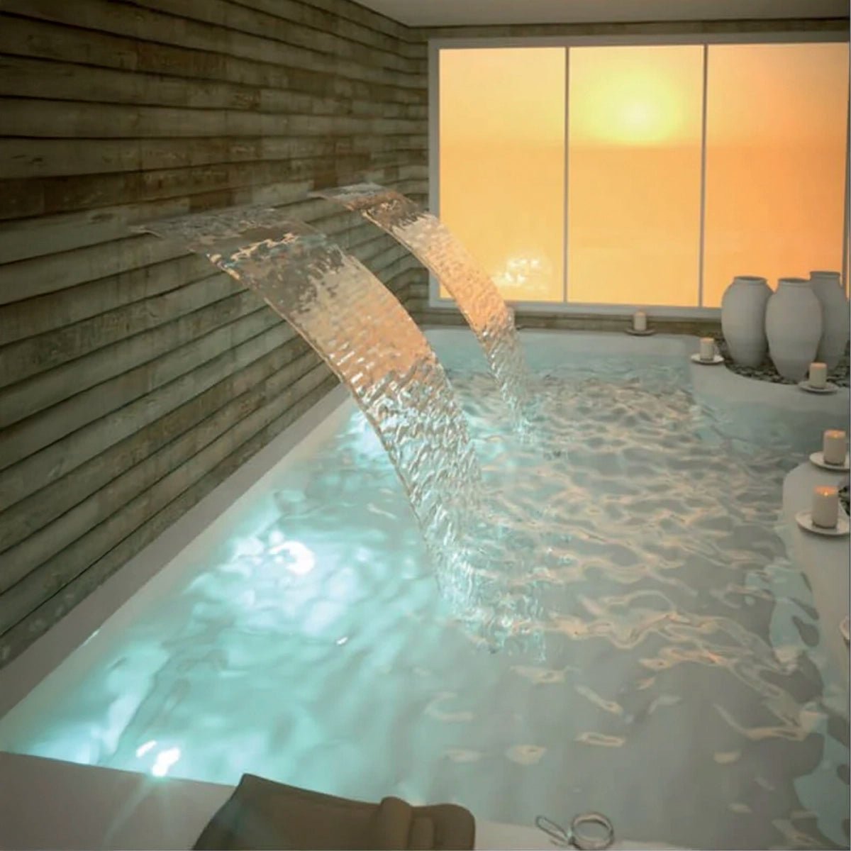 Cascada piscina Miami - Thebath