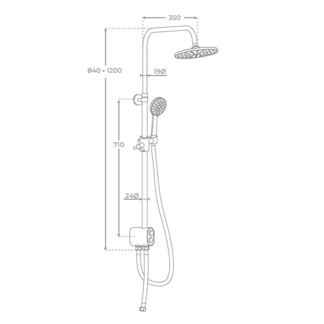 Columna de ducha Habana