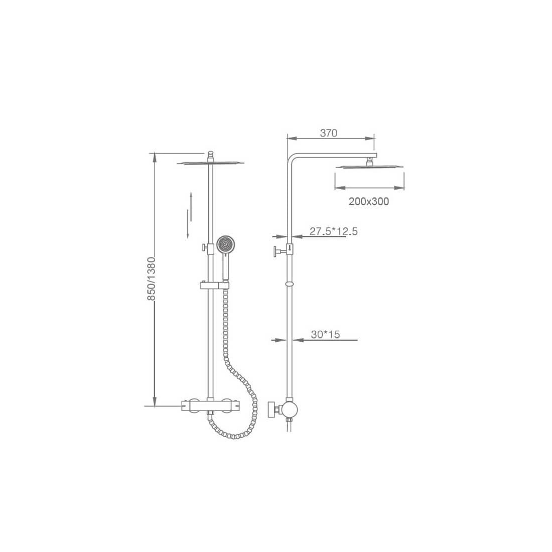 Columna Termostática Praga