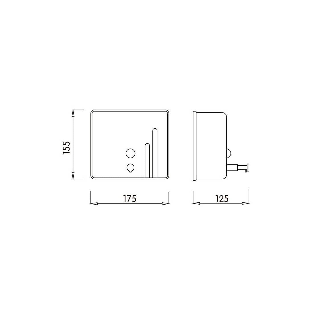 Dispensador Jabón con válvula