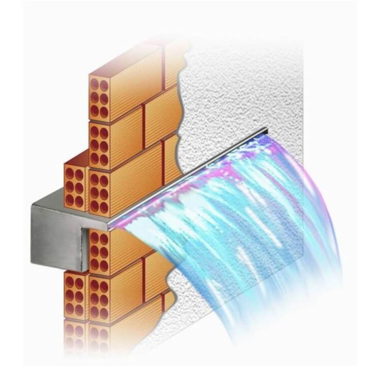 Cascada piscina Miami