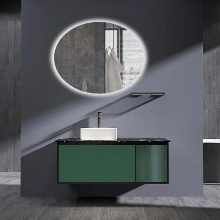 Espejo ovalado com luz led Oval