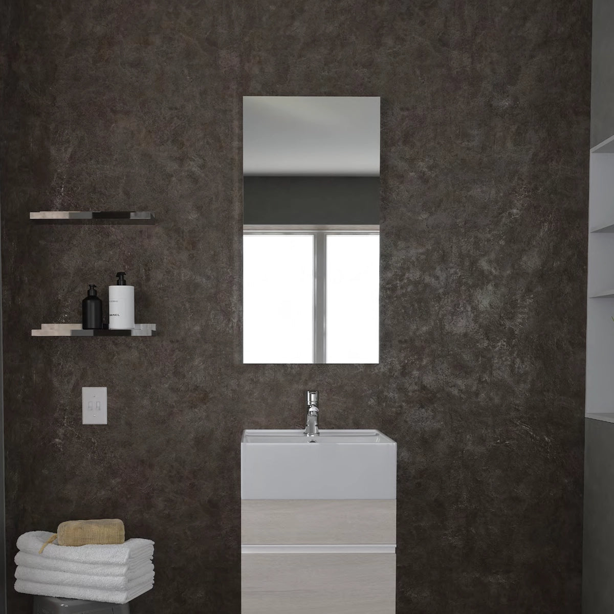 Espejo rectangular para baño Enola - Thebath