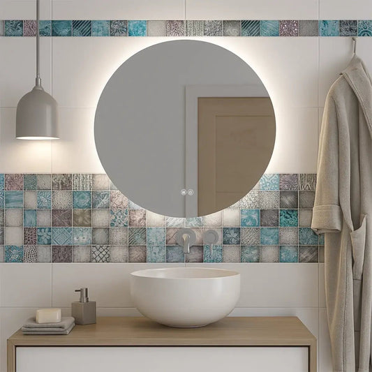 Espejo redondo retroiluminado Hermes - Thebath