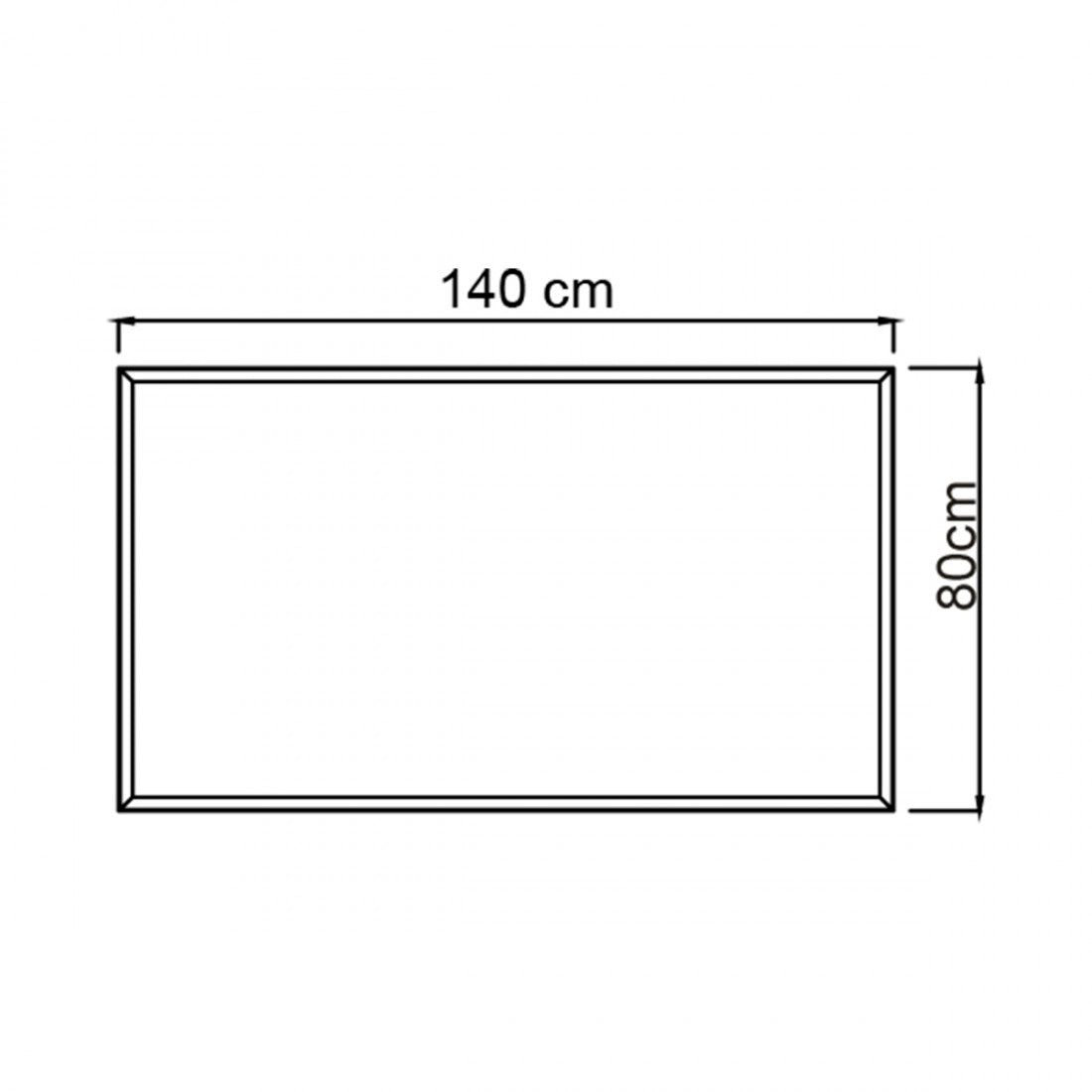 Espejo retroiluminado California black gun metal
