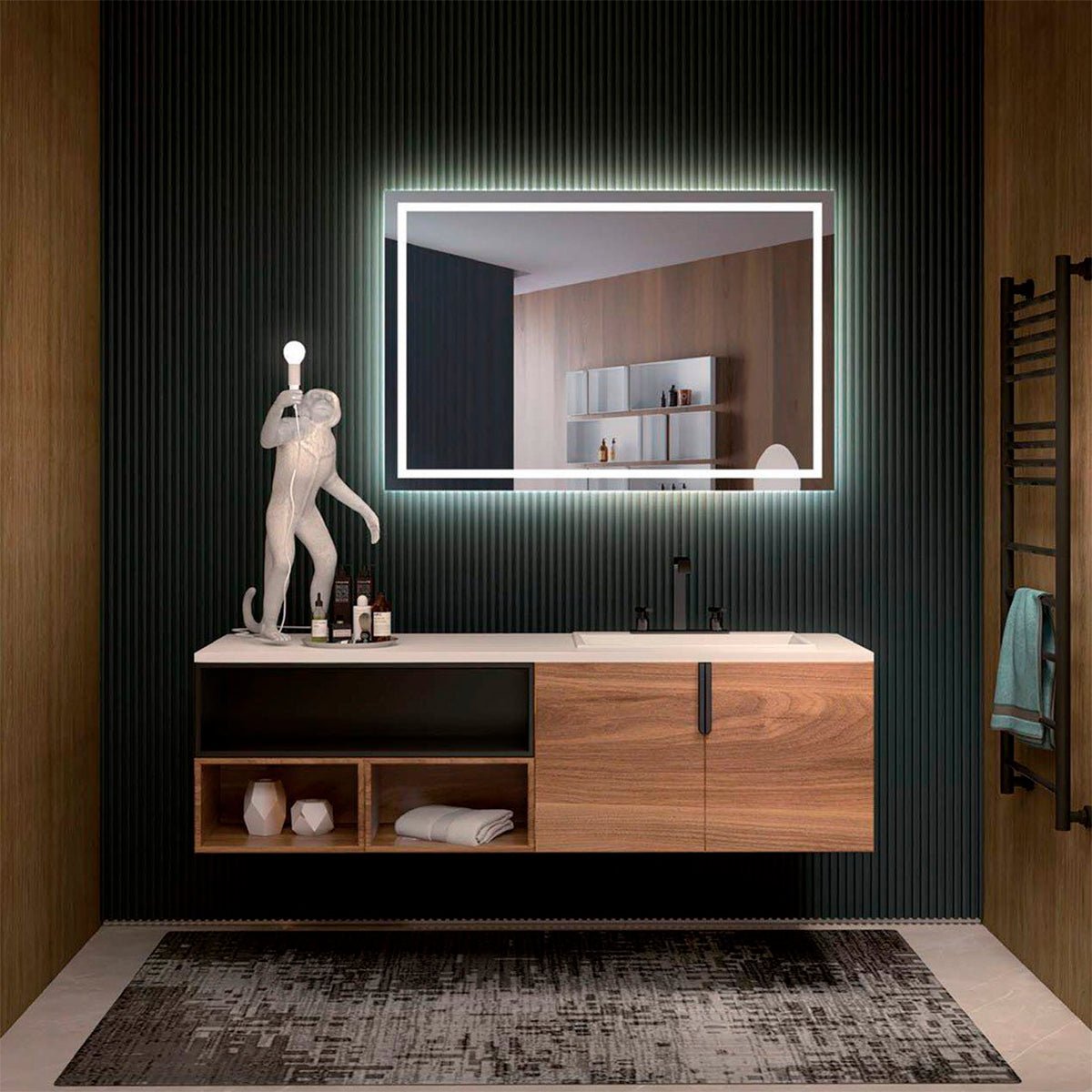 Espejo luz frontal Francia - Thebath