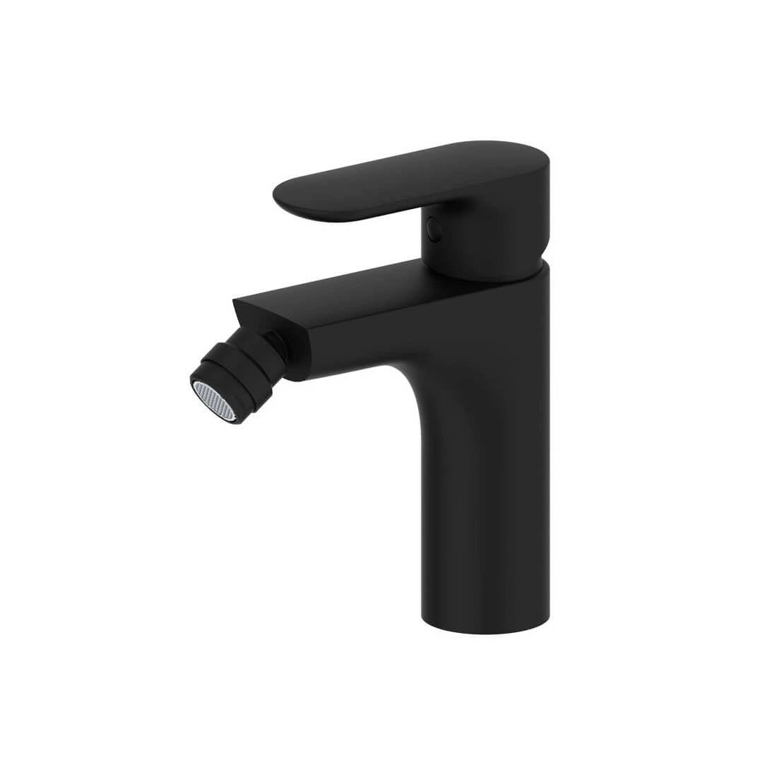 Grifo de bidet negro mate Alsacia