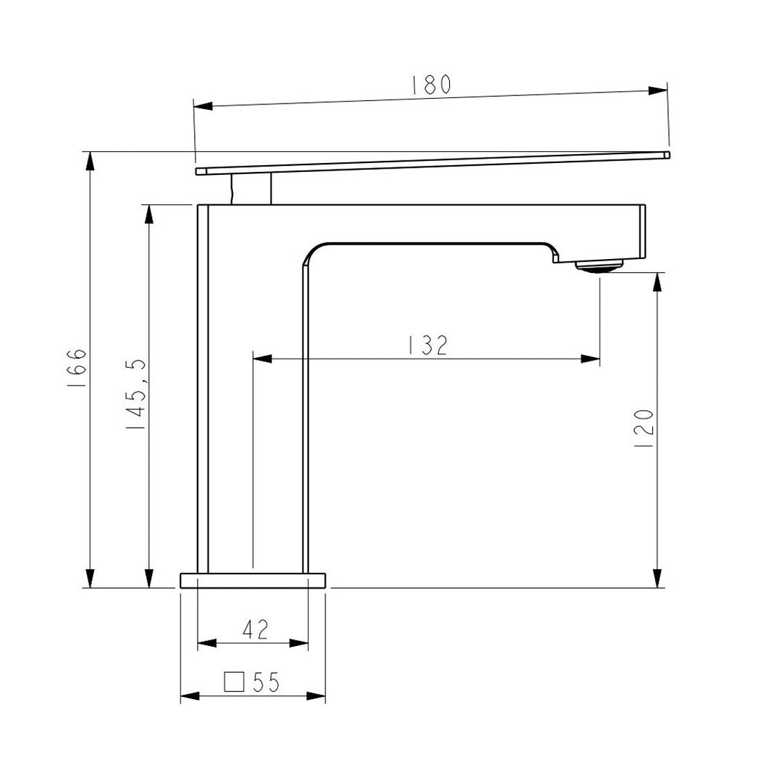 Grifo para lavabo Saba