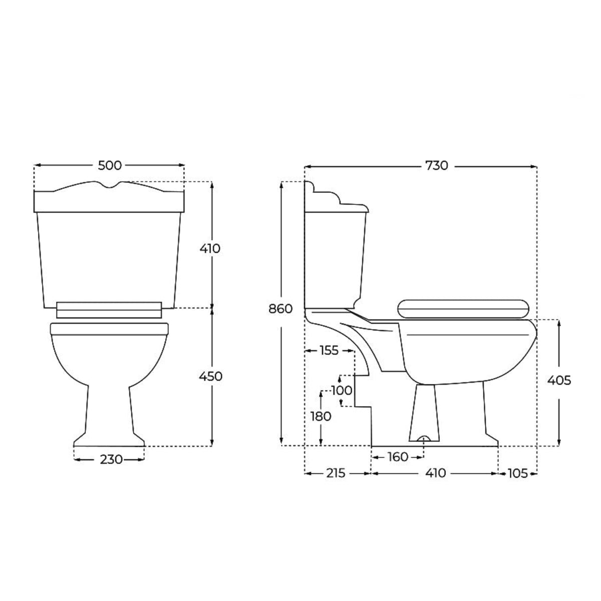 Inodoro Clásico York Style