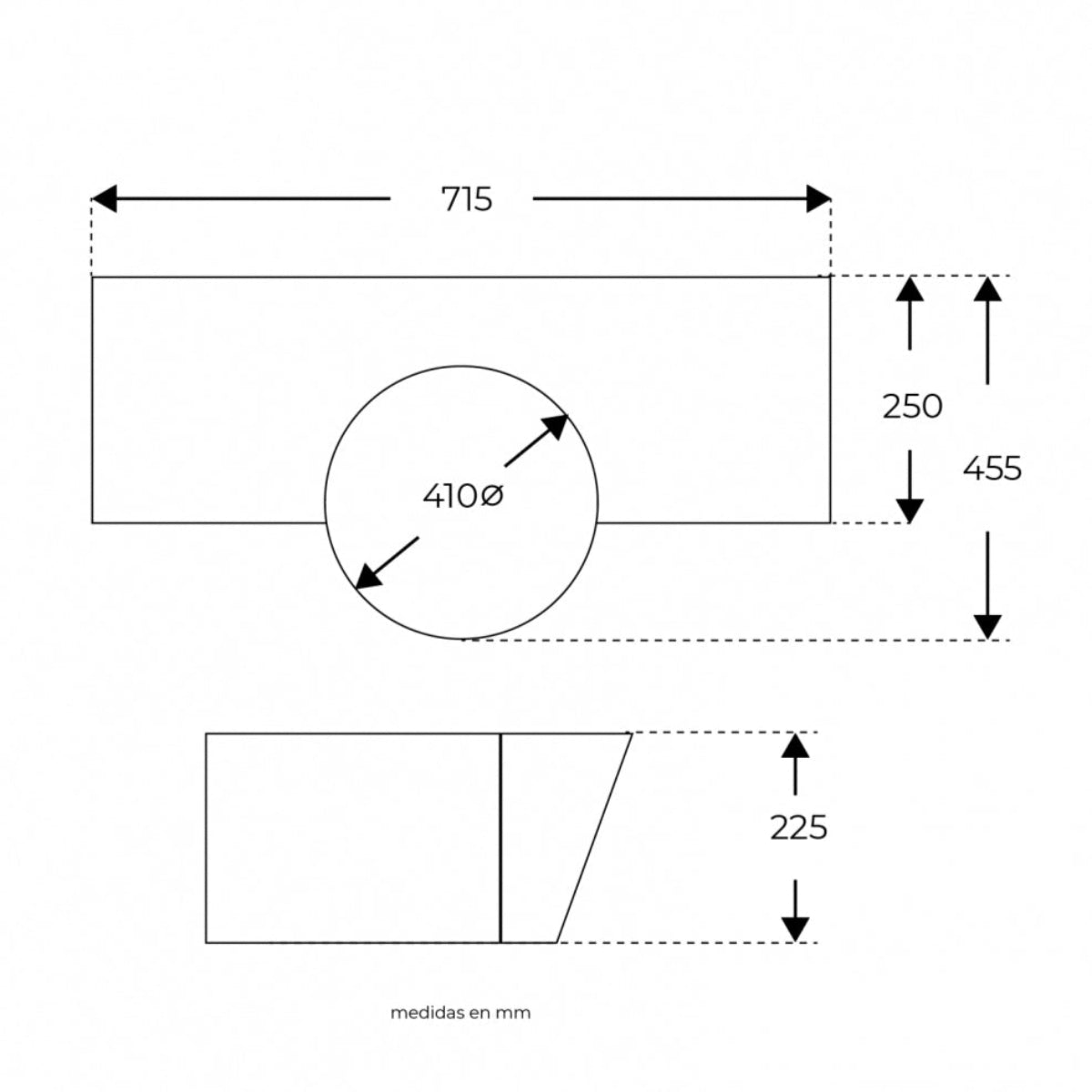 Lavabo de diseño Milan - Thebath