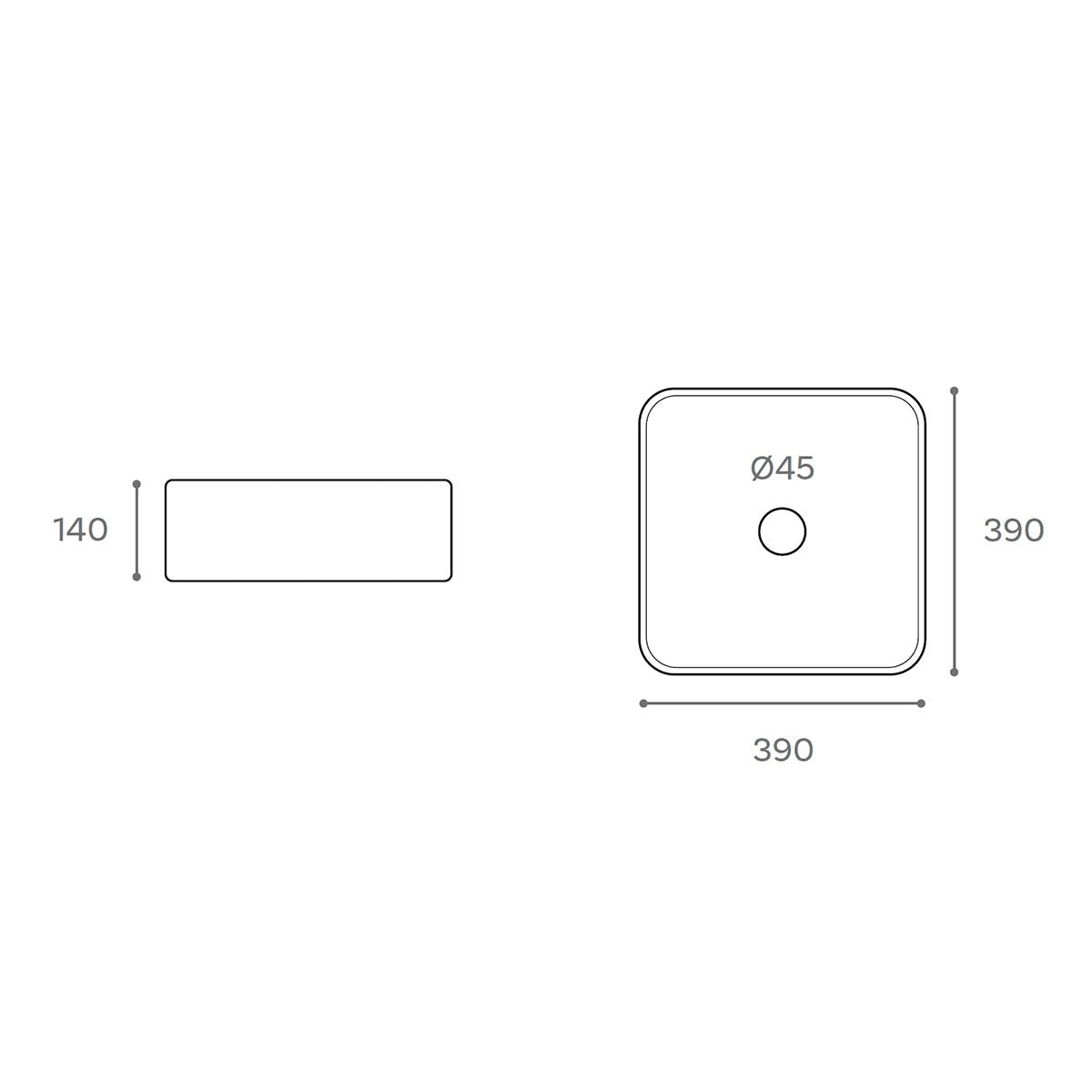 Lavabo de piedra Aria - The Bath