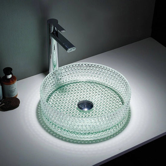 Lavabo de vidrio