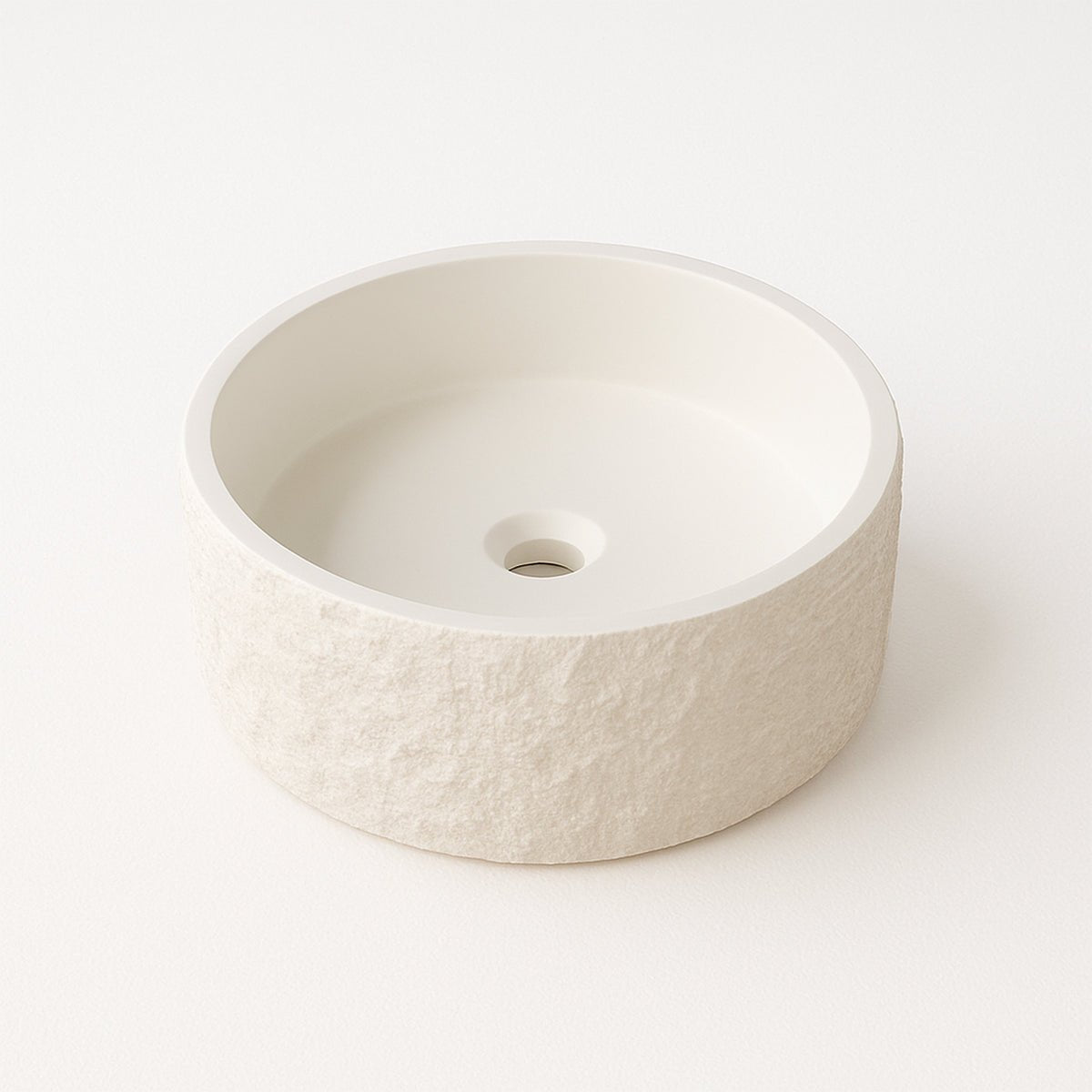 Lavabo imitación piedra Qarun - Thebath