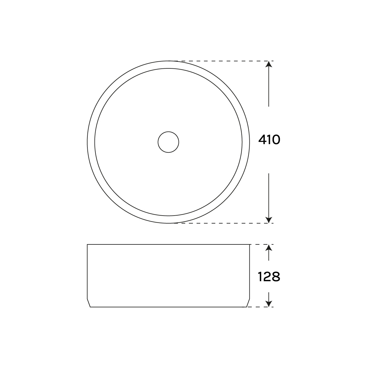 Lavabo imitación piedra Qarun - Thebath