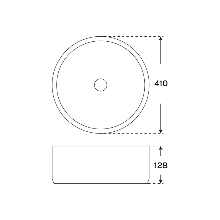 Lavatório de imitação de pedra Qarun