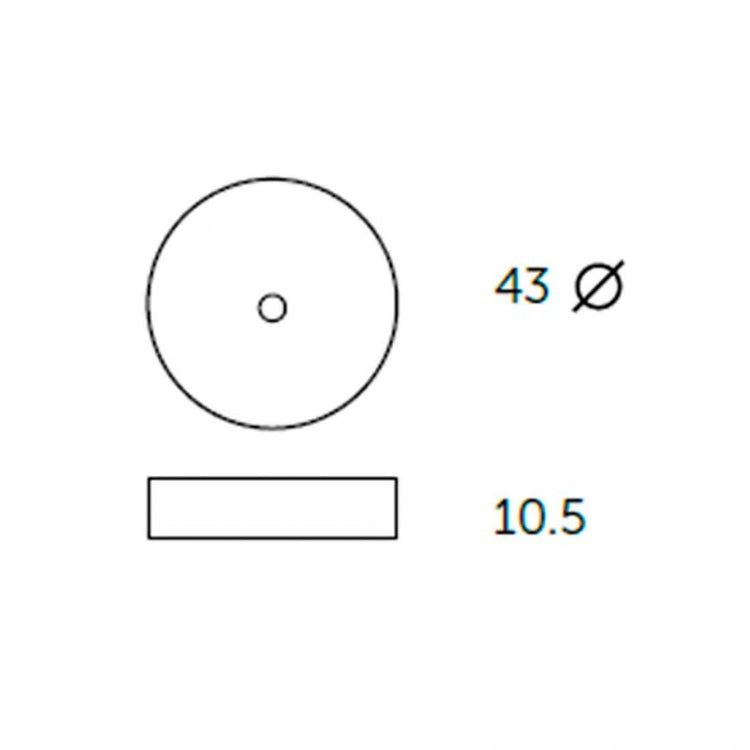 Pia redonda de bancada Rotterdam