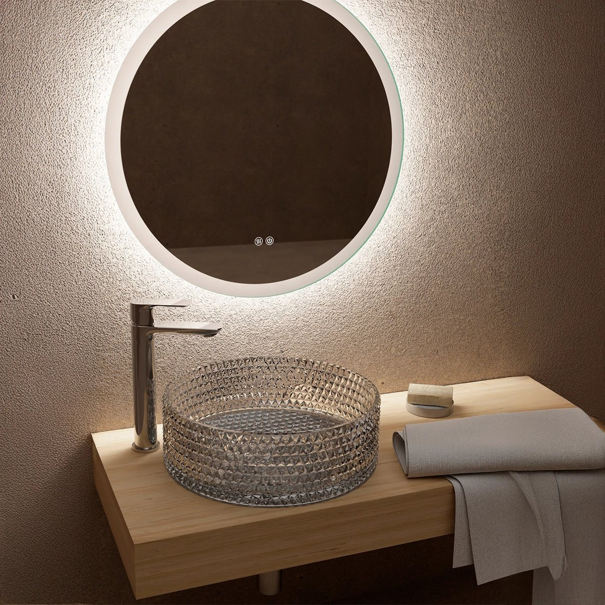 Lavamanos de cristal - Thebath