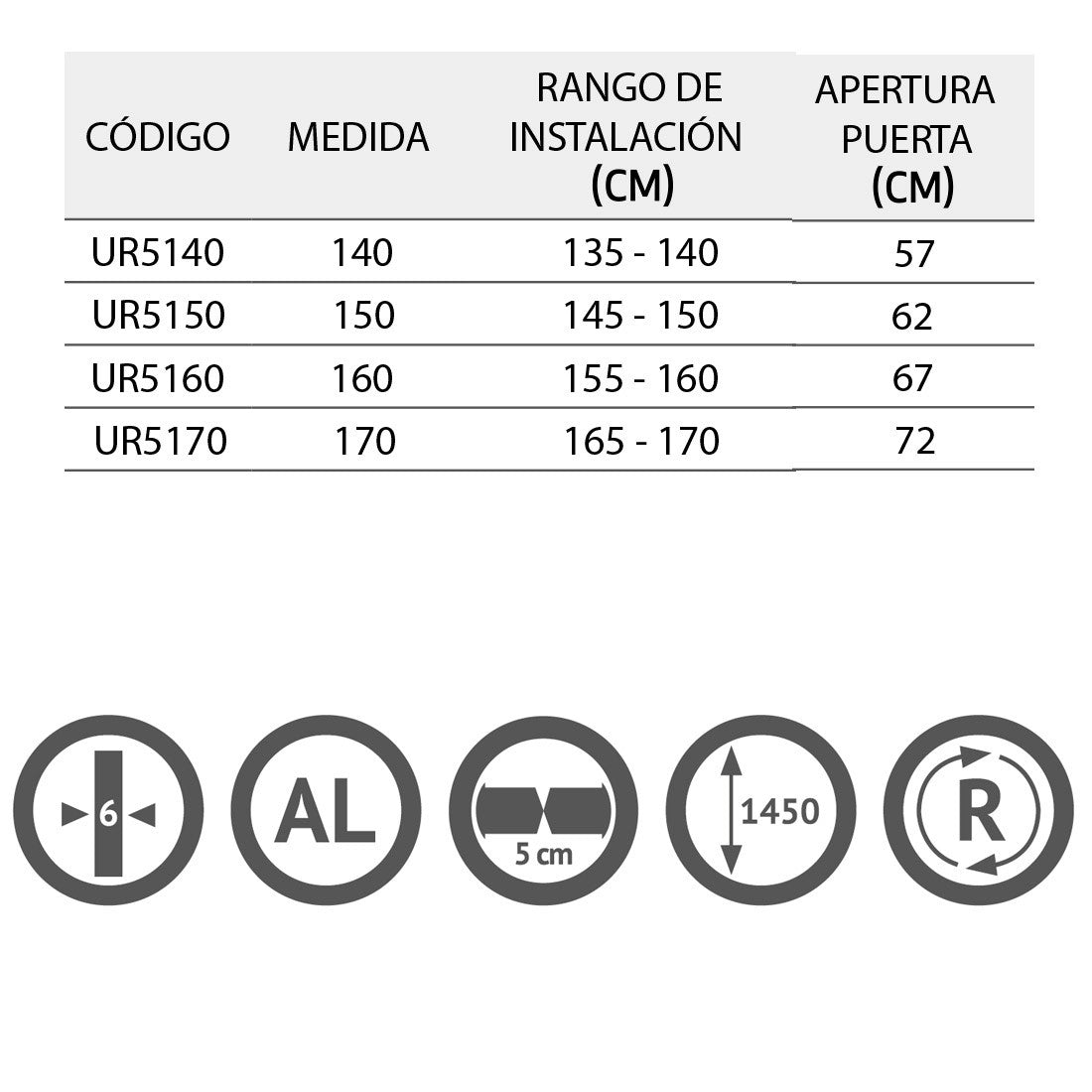Mampara bañera Urban