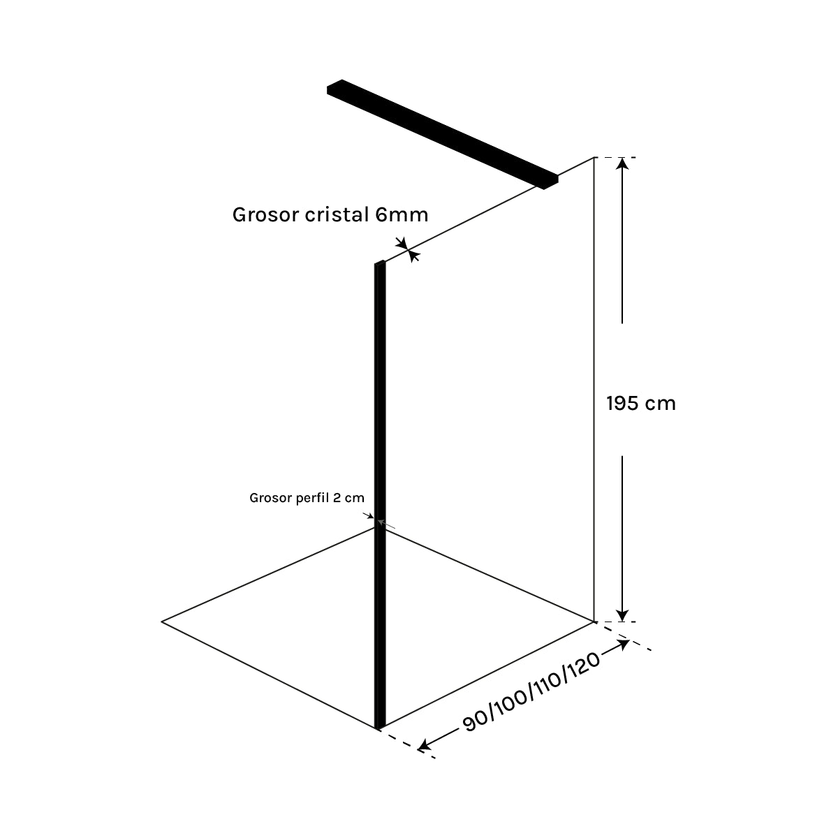 Mampara Doccia Livorno - Thebath