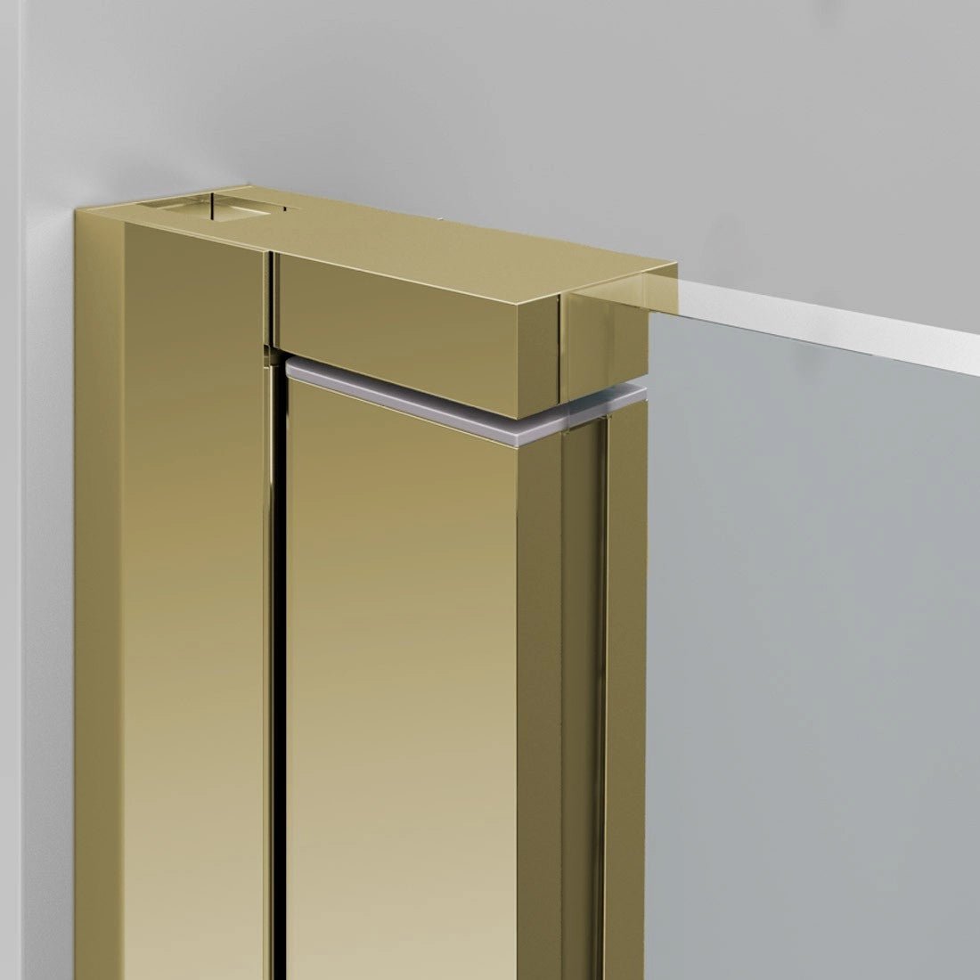 Mampara fija de cristal