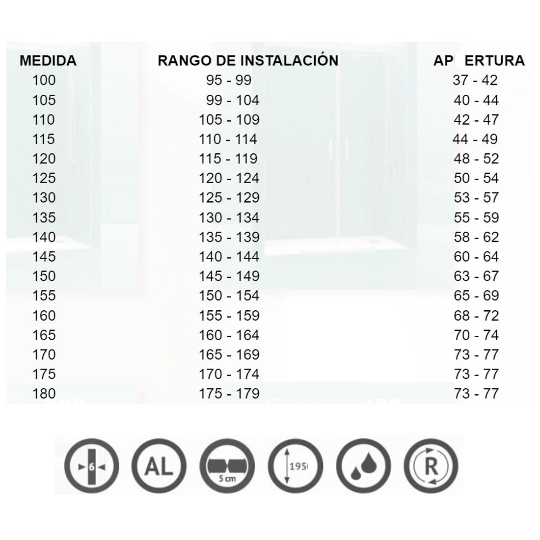 Mampara frontal Cosmos