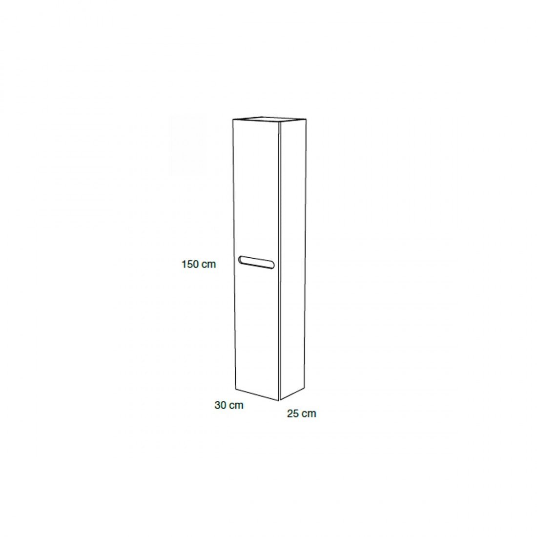 Mueble auxiliar baño Paris