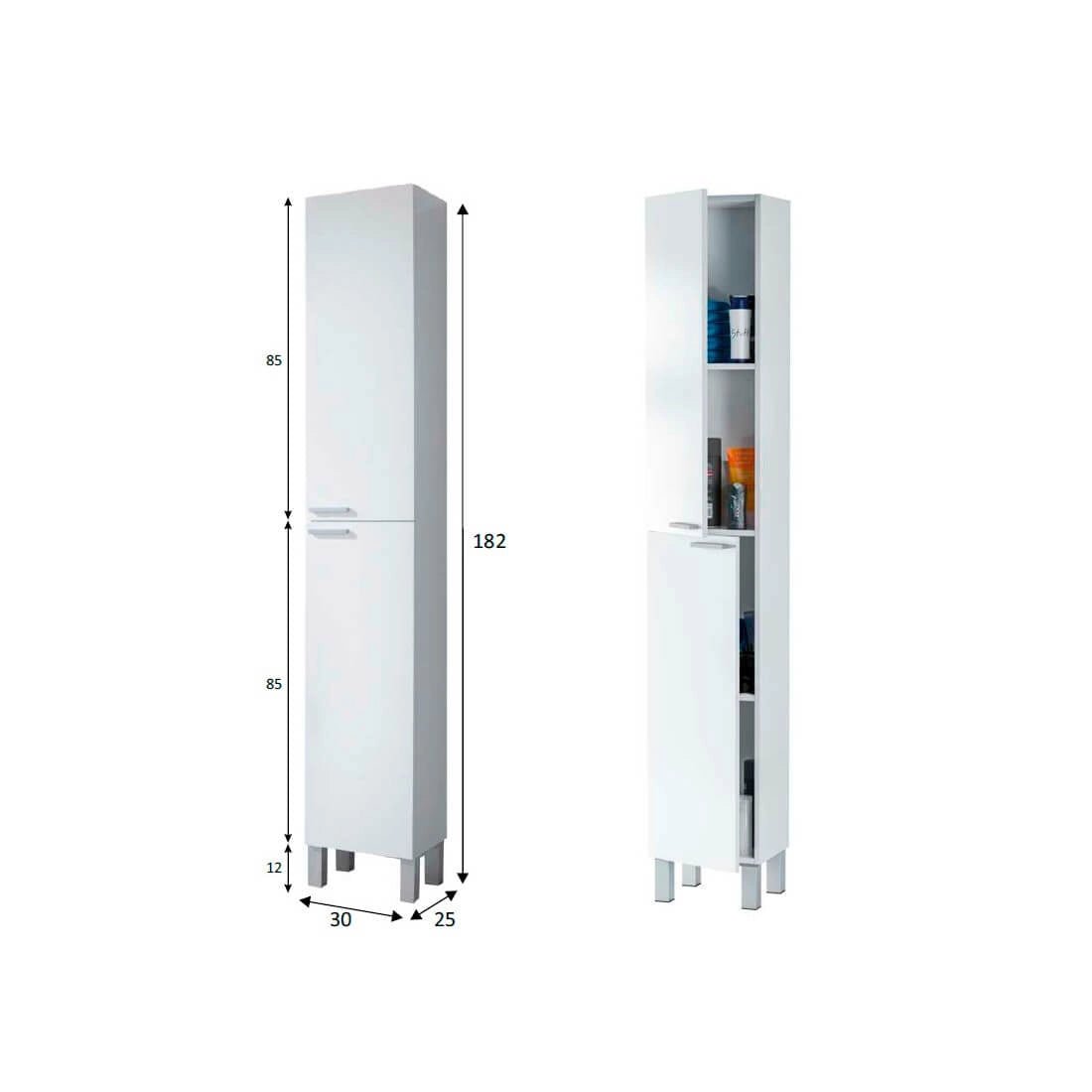 Mueble auxiliar de baño Koncept