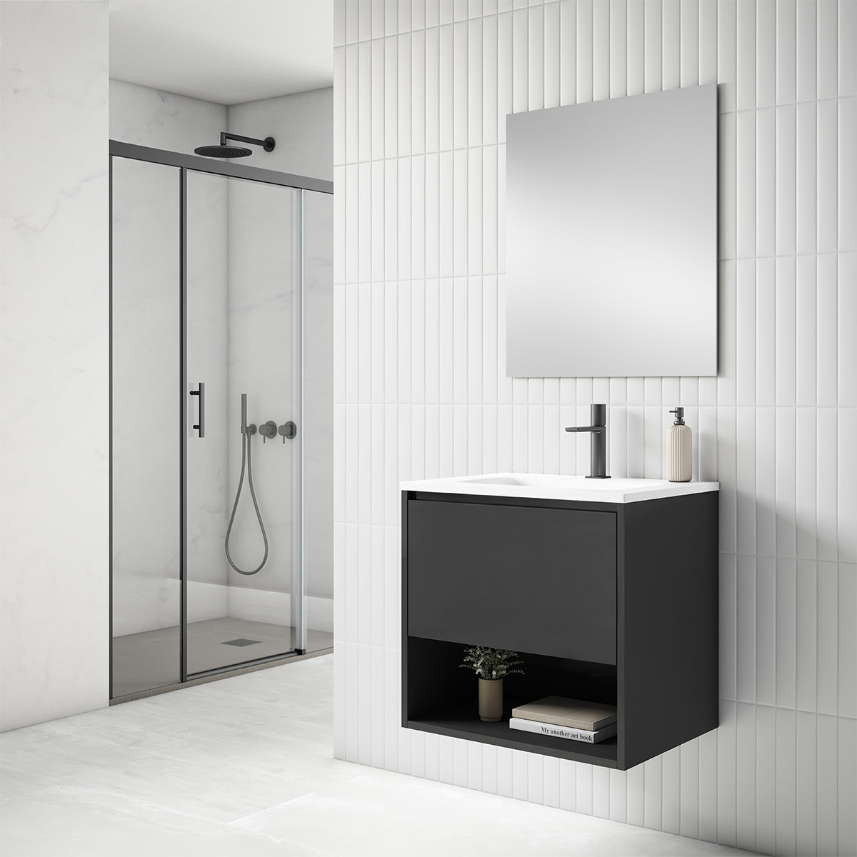 Mueble baño con lavabo incluido Yera - Thebath