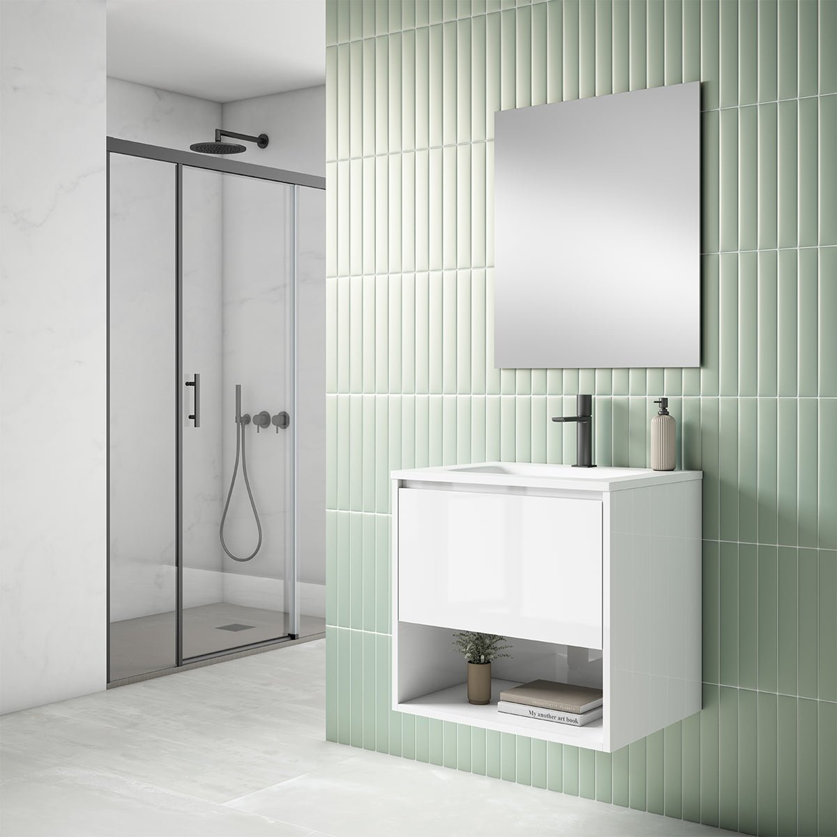 Mueble baño con lavabo incluido Yera - Thebath