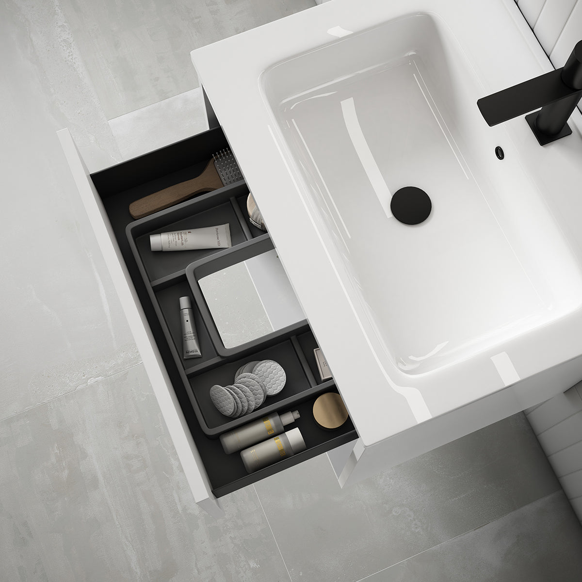 Mueble baño con lavabo incluido Yera - Thebath