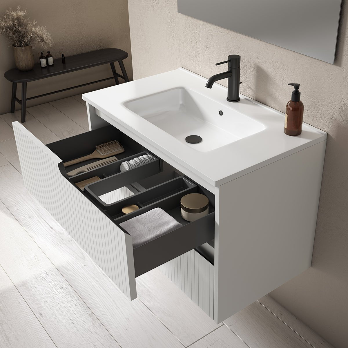 Mueble con lavabo incluido Ezio - Thebath