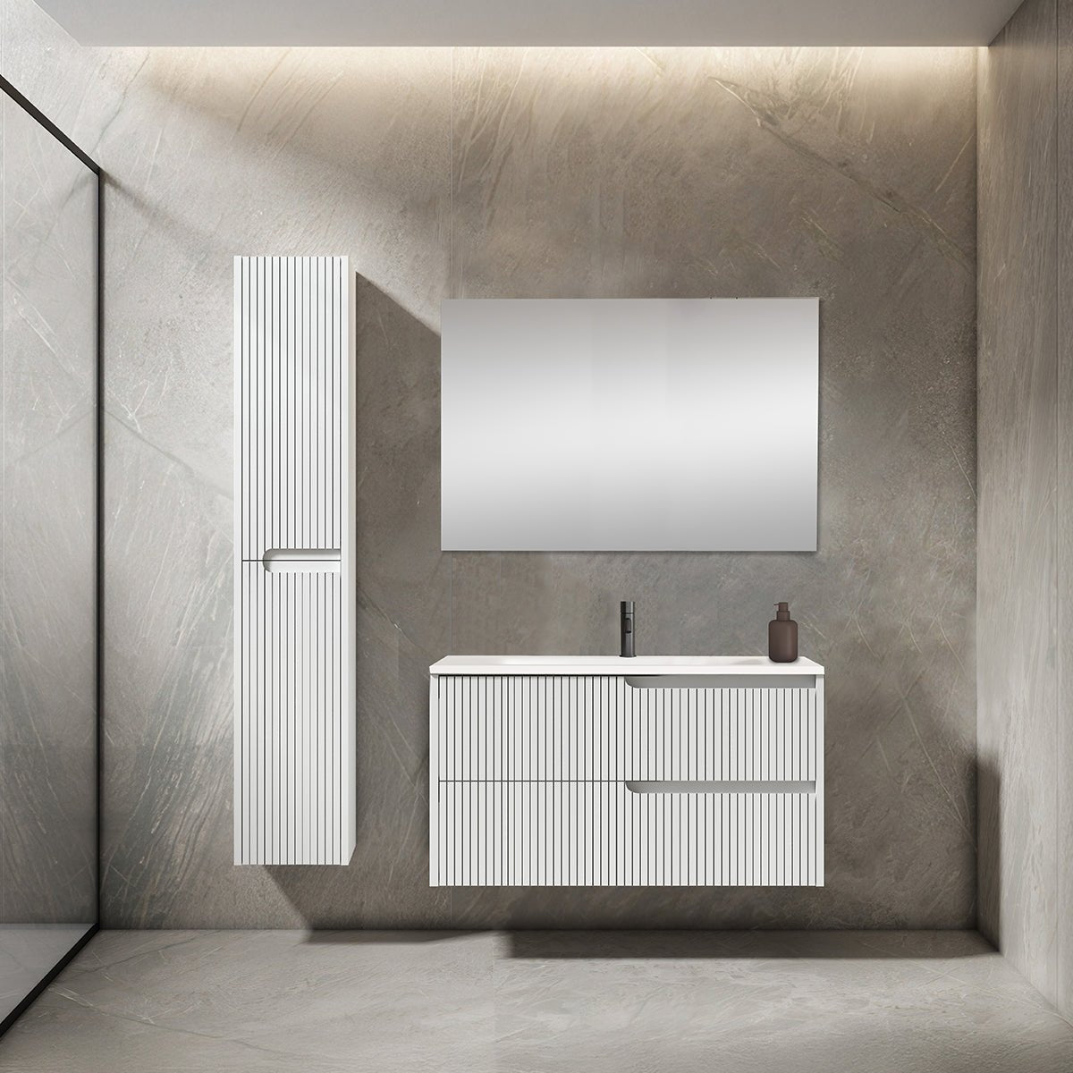 Mueble con lavabo incluido Ezio - Thebath