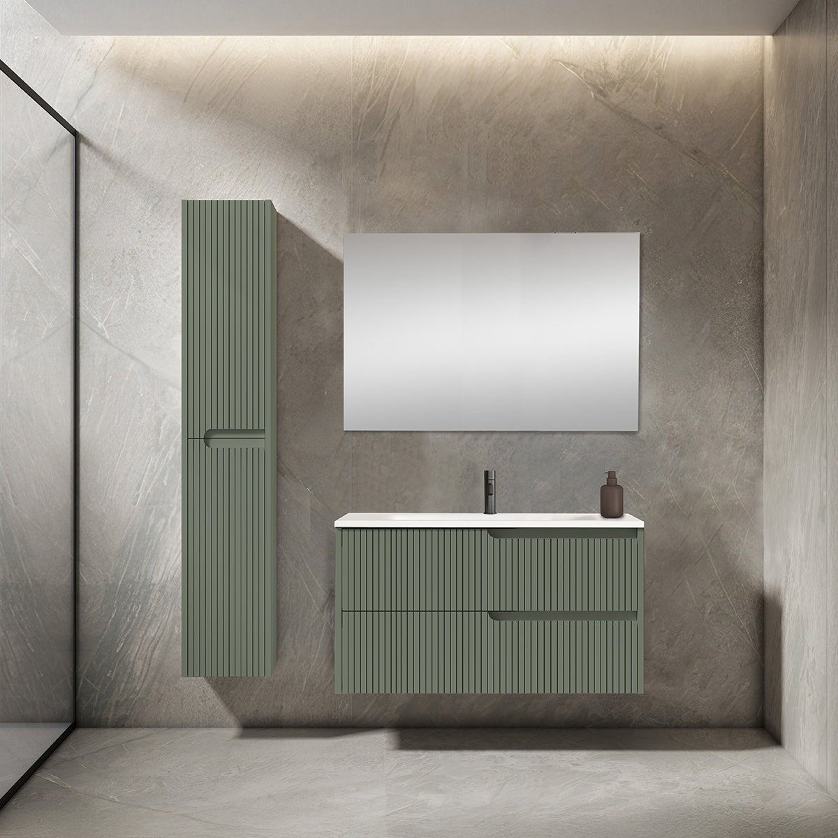 Mueble con lavabo incluido Ezio - Thebath