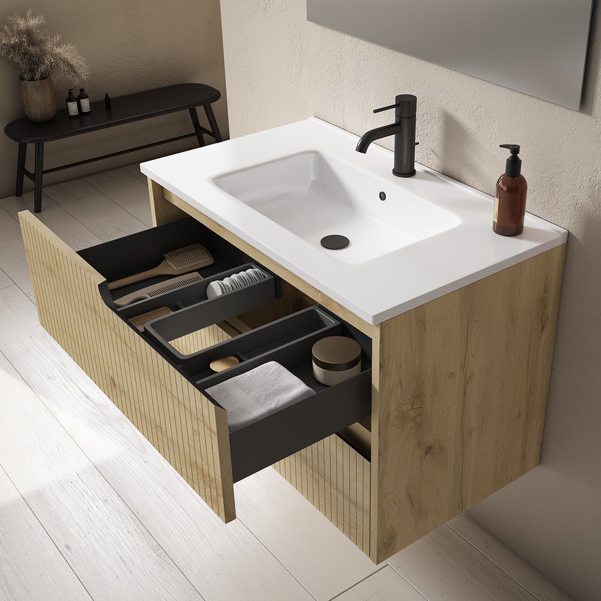 Mueble con lavabo incluido Ezio - Thebath
