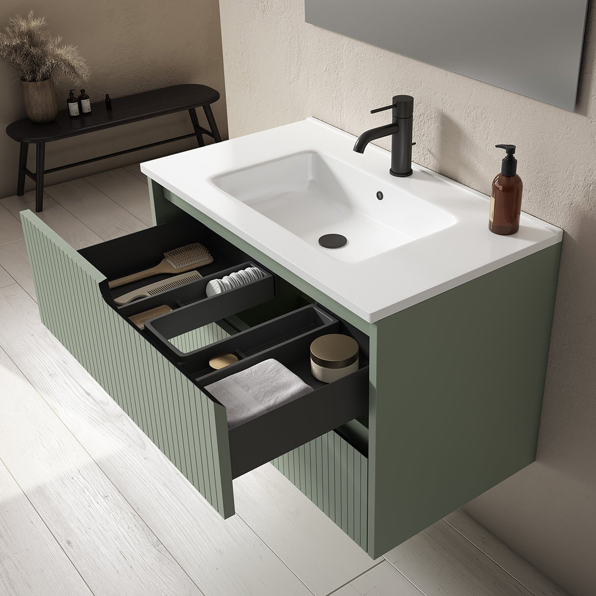Mueble con lavabo incluido Ezio - Thebath