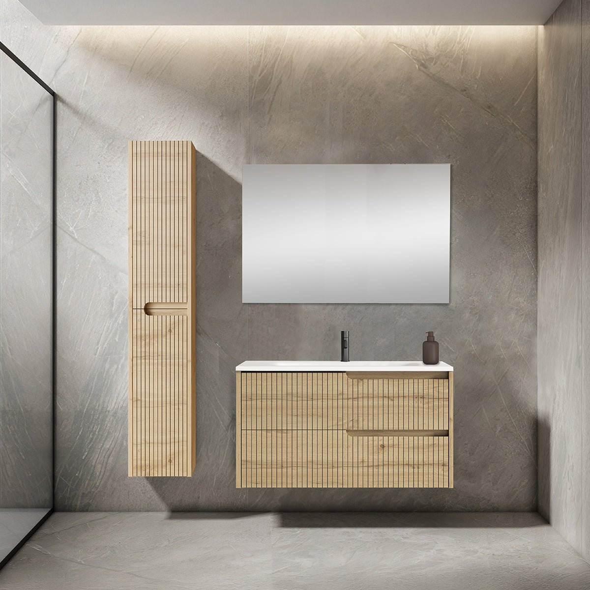Mueble con lavabo incluido Ezio - Thebath