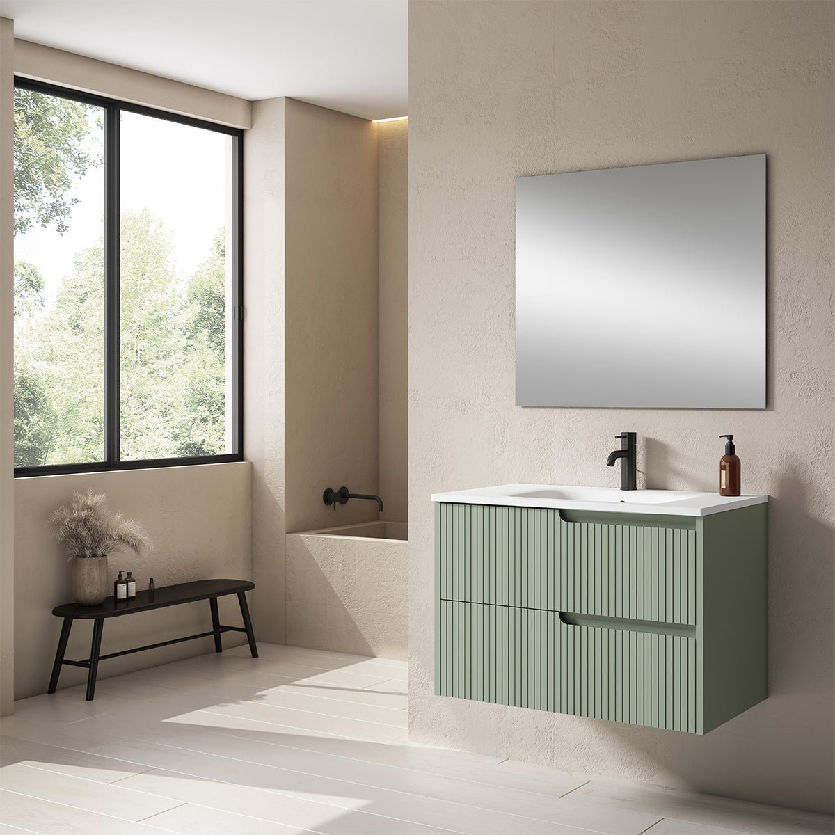 Mueble con lavabo incluido Ezio - Thebath