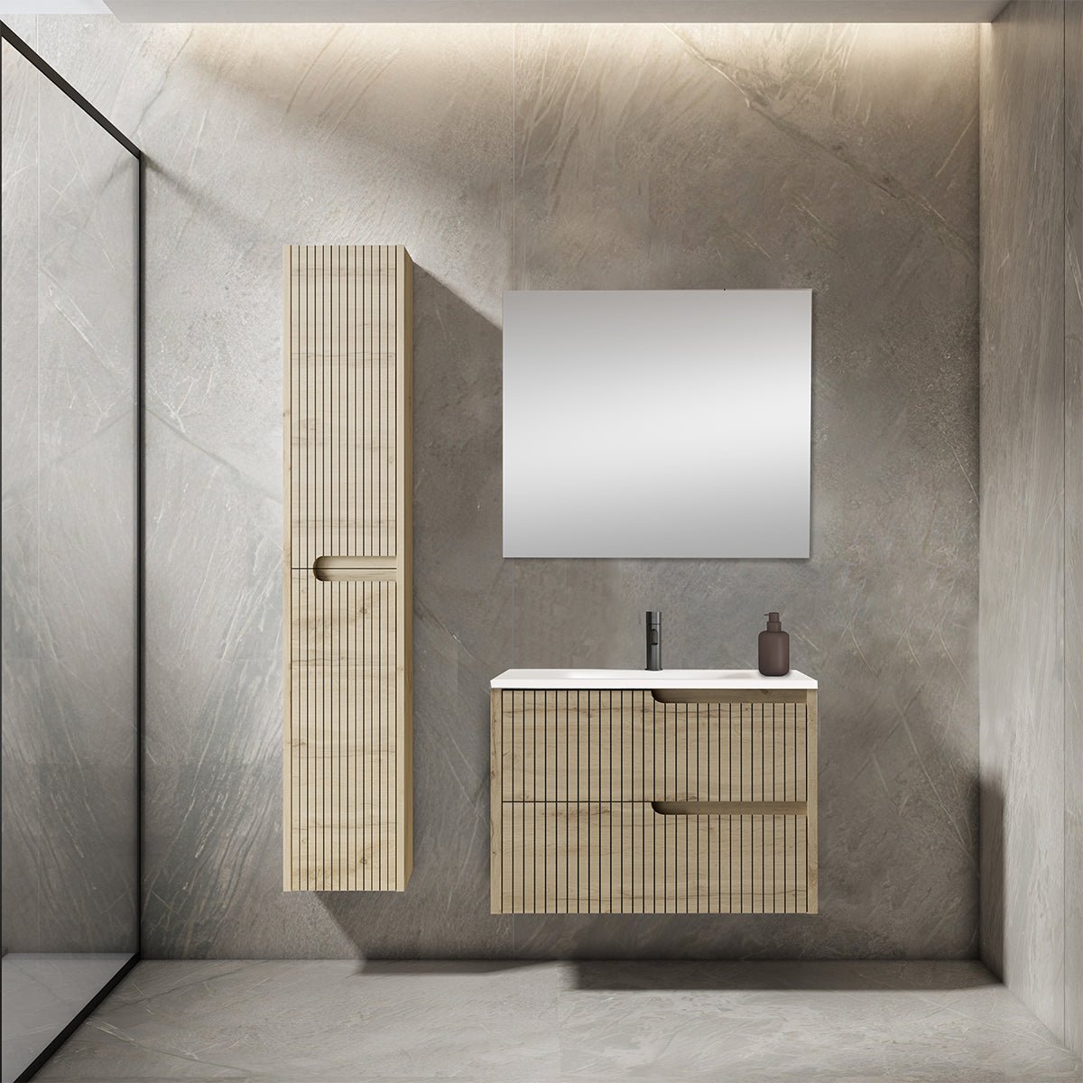 Mueble con lavabo incluido Ezio - Thebath