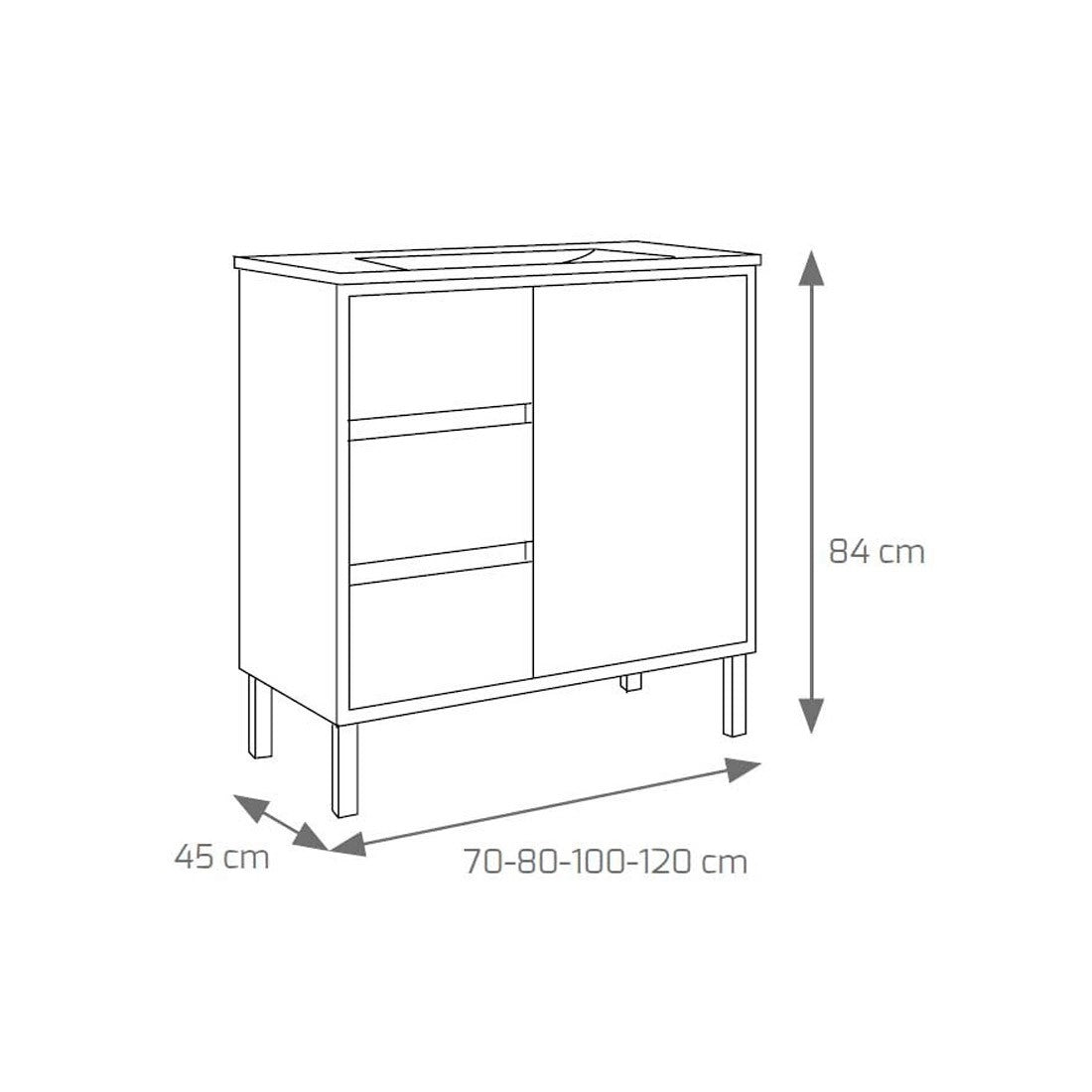 Mueble de baño Italia